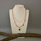 Double string  charm chain